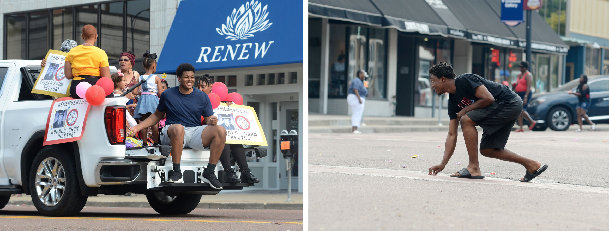 Parade diptych